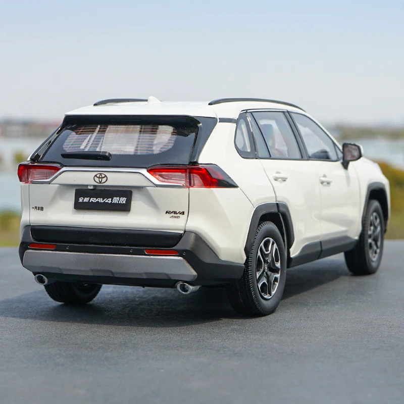 1:18 Faw Toyota Фирменная Новинка Rav4 2019 Модель литья под давлением масштабная модель
