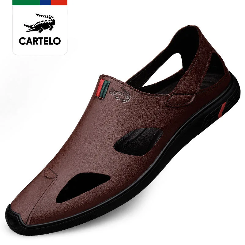 Crocodile Slippers Men's Real Cowhide Summer Breathable Men's Shoes Soft-Soled Leather Shoes Men's KoreanStyle Trend All-Match
Crocodile Slippers Men's Real Cowhide Summer Breathable Men's Shoes Soft-Soled Leather Shoes Men's KoreanStyle Trend All-Match