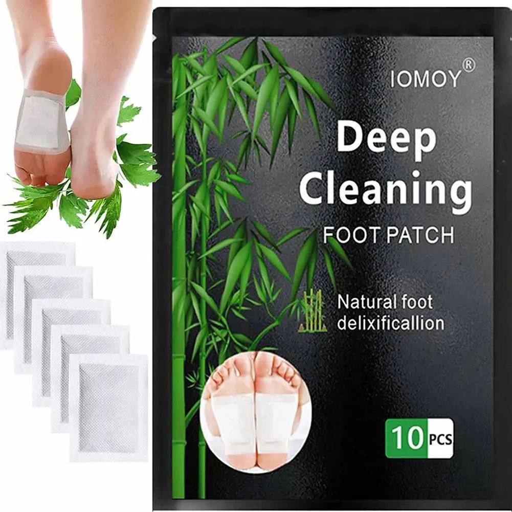 New 10 Pcs Body Toxins Herbal Adhesive Foot Slimming Pads Detox Foot Patches For Stress Relief And Deep Sleep
New 10 Pcs Body Toxins Herbal Adhesive Foot Slimming Pads Detox Foot Patches For Stress Relief And Deep Sleep