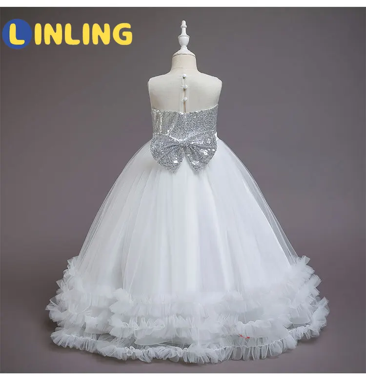 LINLING new Kids Elegant Bridesmaid Wedding Flower Girls Dress for Party Dresses for Girls Princess Dress Children Clothing P683
LINLING new Kids Elegant Bridesmaid Wedding Flower Girls Dress for Party Dresses for Girls Princess Dress Children Clothing P683