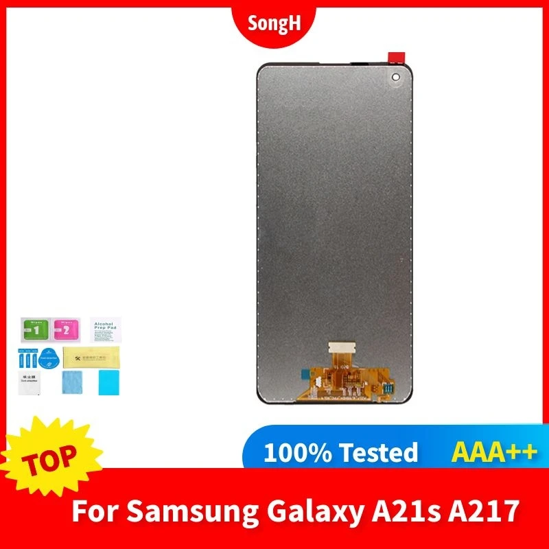 6.5" Original LCD For Samsung Galaxy A21s A217 LCD Touch Screen Digitizer LCD For Samsung A21s SM-A217F/DS Display Replacement
6.5" Original LCD For Samsung Galaxy A21s A217 LCD Touch Screen Digitizer LCD For Samsung A21s SM-A217F/DS Display Replacement