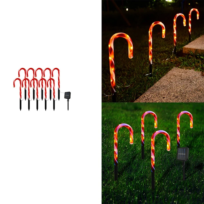 Solar Energy Christmas Candy Cane Pathway Markers Light Christmas Indoor/Outdoor Decoration Lights 39Cm
Solar Energy Christmas Candy Cane Pathway Markers Light Christmas Indoor/Outdoor Decoration Lights 39Cm