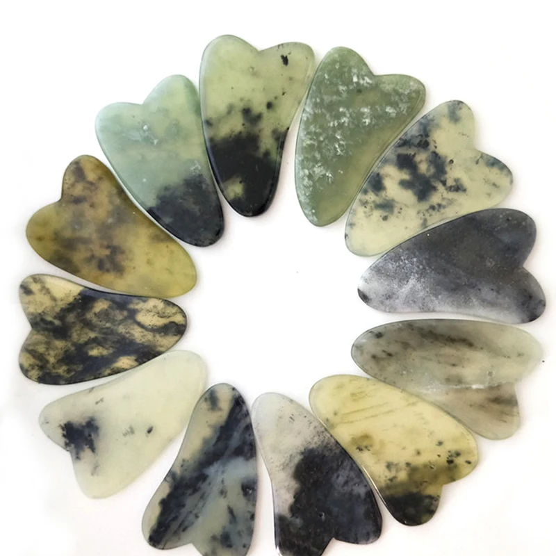 Natural Jade Guasha Massage Scraper Eye Face Massager Acupuncture Therapy Gouache Scraper Gua Sha Rose Quartz Stones Health Care
Natural Jade Guasha Massage Scraper Eye Face Massager Acupuncture Therapy Gouache Scraper Gua Sha Rose Quartz Stones Health Care