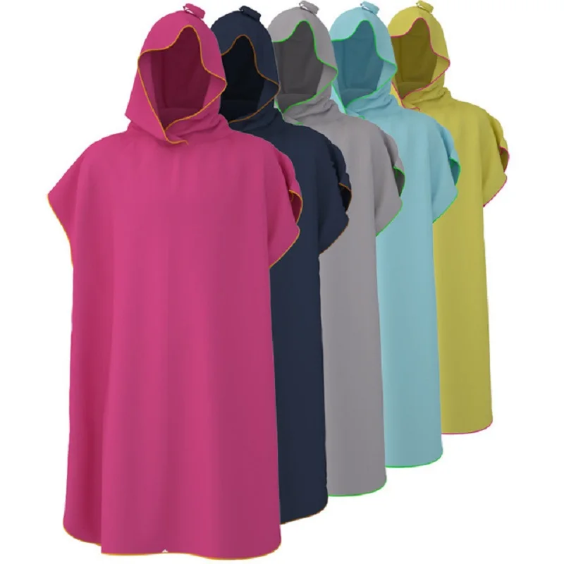 90*110cm Microfiber Beach Towel Quick Dry Wetsuit Changing Robe Poncho Bath Towel With Hood For Swimming Beach Surf Poncho
90*110cm Microfiber Beach Towel Quick Dry Wetsuit Changing Robe Poncho Bath Towel With Hood For Swimming Beach Surf Poncho