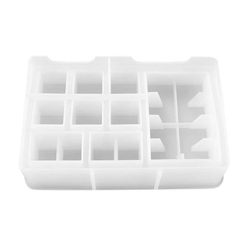 Multi-Function Lipstick Storage Box Resin Silicone Mold for DIY Crystal Epoxy Uv Jewelry Tools Jewelry Making
Multi-Function Lipstick Storage Box Resin Silicone Mold for DIY Crystal Epoxy Uv Jewelry Tools Jewelry Making