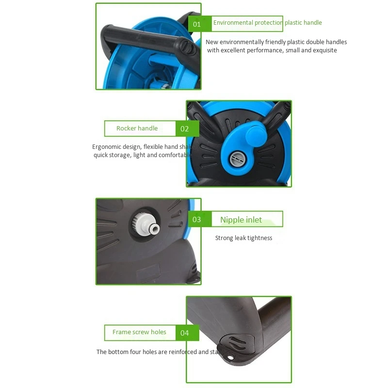 Home Garden Hose Reel Holder Rack Pipe Storage Cart Gardening Water Planting Cart Frame Irrigation Supplies
Home Garden Hose Reel Holder Rack Pipe Storage Cart Gardening Water Planting Cart Frame Irrigation Supplies