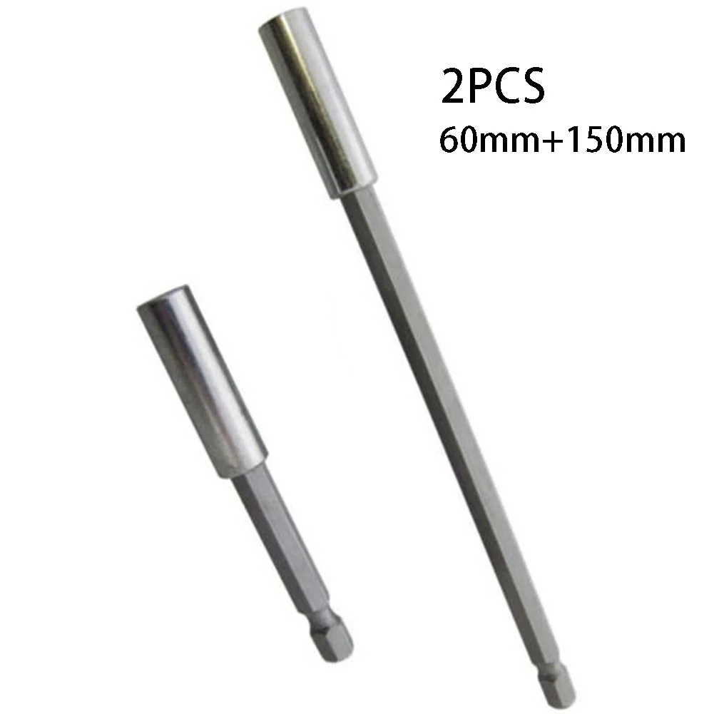 2pcs Extension Quick Change Screwdriver Bit Holders 1/4\" Hex Shank 60mm & 150mm For Pneumatic Screwdrivers
2pcs Extension Quick Change Screwdriver Bit Holders 1/4\" Hex Shank 60mm & 150mm For Pneumatic Screwdrivers