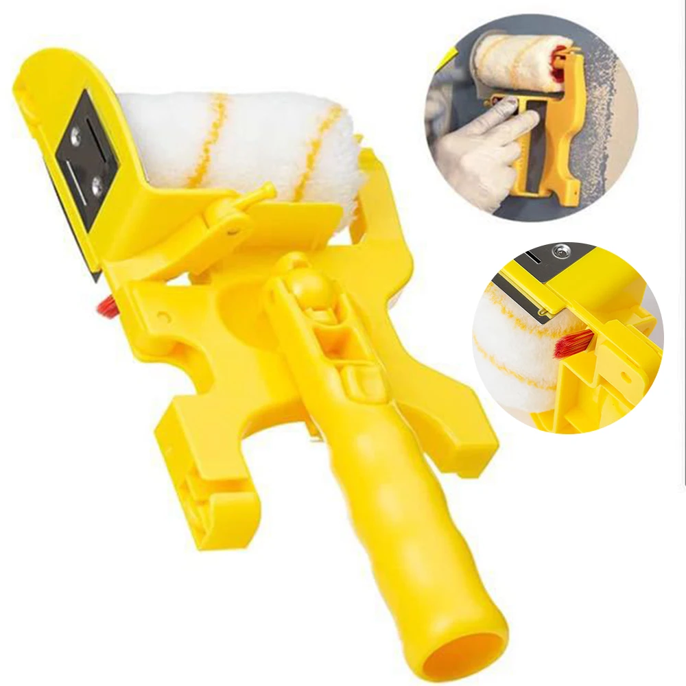 Trimming Roller Brush For Wall Multifunctional Roller Paint Brush Clean-Cut Paint Edger Wall Painting Tool Paint Roller Brush
Trimming Roller Brush For Wall Multifunctional Roller Paint Brush Clean-Cut Paint Edger Wall Painting Tool Paint Roller Brush