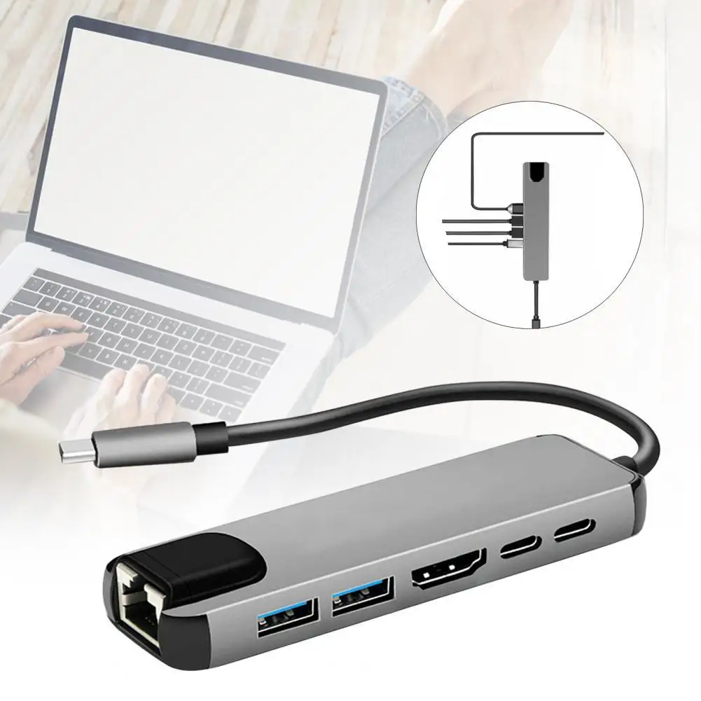 Адаптер USB типа C, многопортовый адаптер 6 в 1, совместимый с 4K HDMI, RJ45 Ethernet Lan, для ноутбука Nintendo Switch
Адаптер USB типа C, многопортовый адаптер 6 в 1, совместимый с 4K HDMI, RJ45 Ethernet Lan, для ноутбука Nintendo Switch