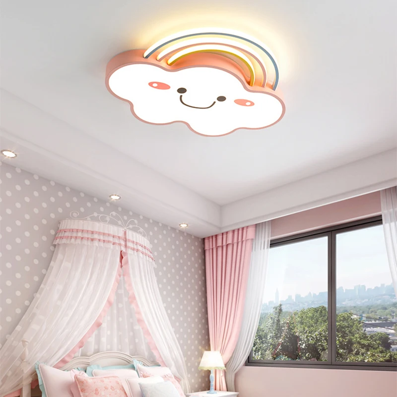 Rainbow Cloud No Strobe Ceiling Lamp Nordic Bedroom Eye Protection Children's Room Living Room Remote Control Ceiling Lamp
Rainbow Cloud No Strobe Ceiling Lamp Nordic Bedroom Eye Protection Children's Room Living Room Remote Control Ceiling Lamp