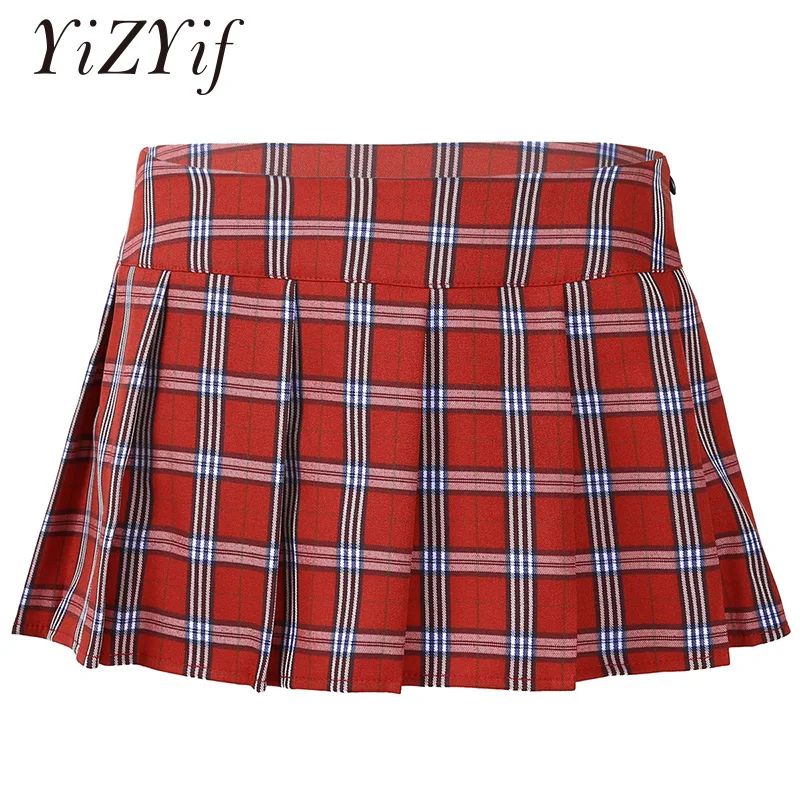 Юбка школьная Женская в школьную клетку, пикантная микро мини-юбка в шотландскую клетку, в шотландскую клетку, модная Клубная одежда для веч... 
Юбка школьная Женская в школьную клетку, пикантная микро мини-юбка в шотландскую клетку, в шотландскую клетку, модная Клубная одежда для веч...