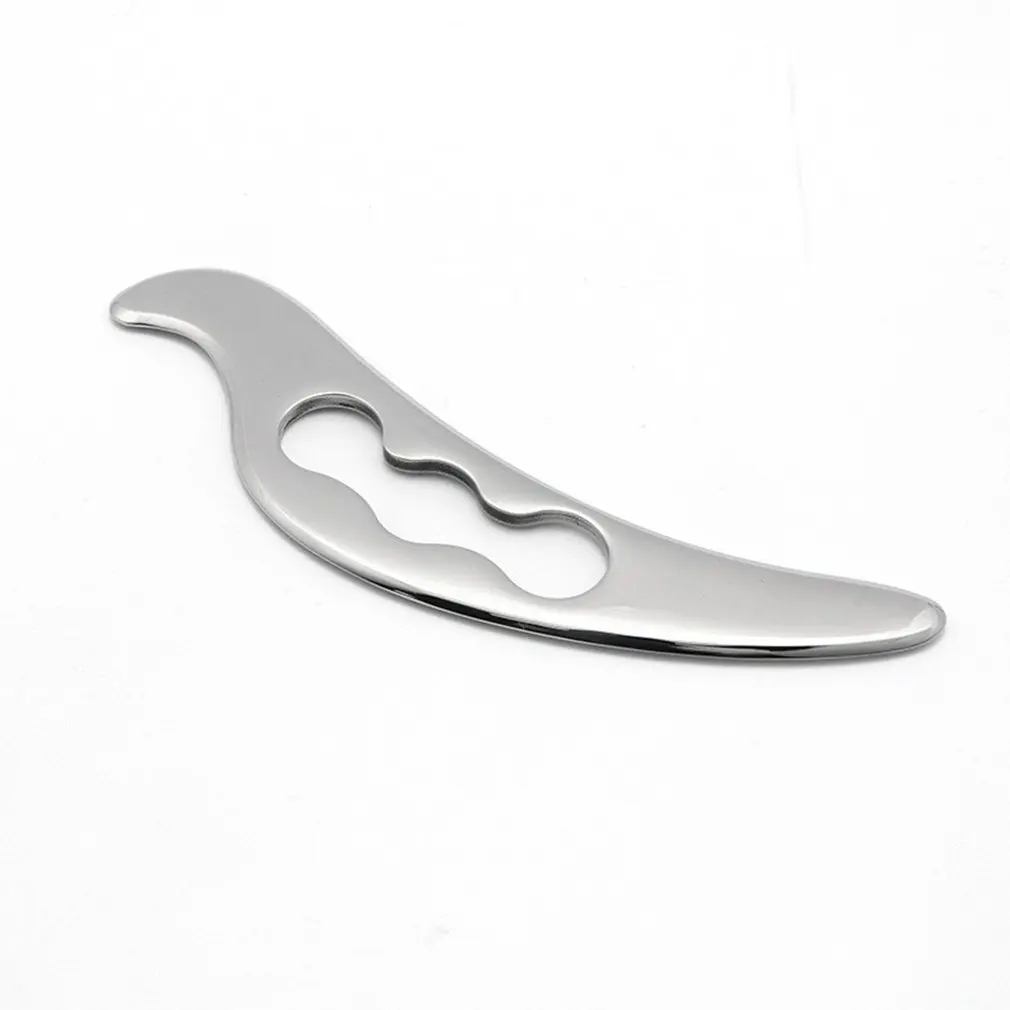 Scraping Board 304 Stainless Steel Physiotherapy Massager Stainless Steel Scraping Board Relaxes Muscles
Scraping Board 304 Stainless Steel Physiotherapy Massager Stainless Steel Scraping Board Relaxes Muscles