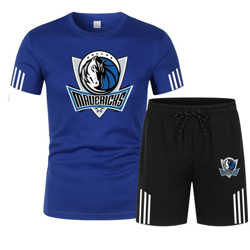 Summer new men's suit fashion casual men's T-shirt + quick-drying shorts track and field men's basketball T-shirt sportswear
Summer new men's suit fashion casual men's T-shirt + quick-drying shorts track and field men's basketball T-shirt sportswear