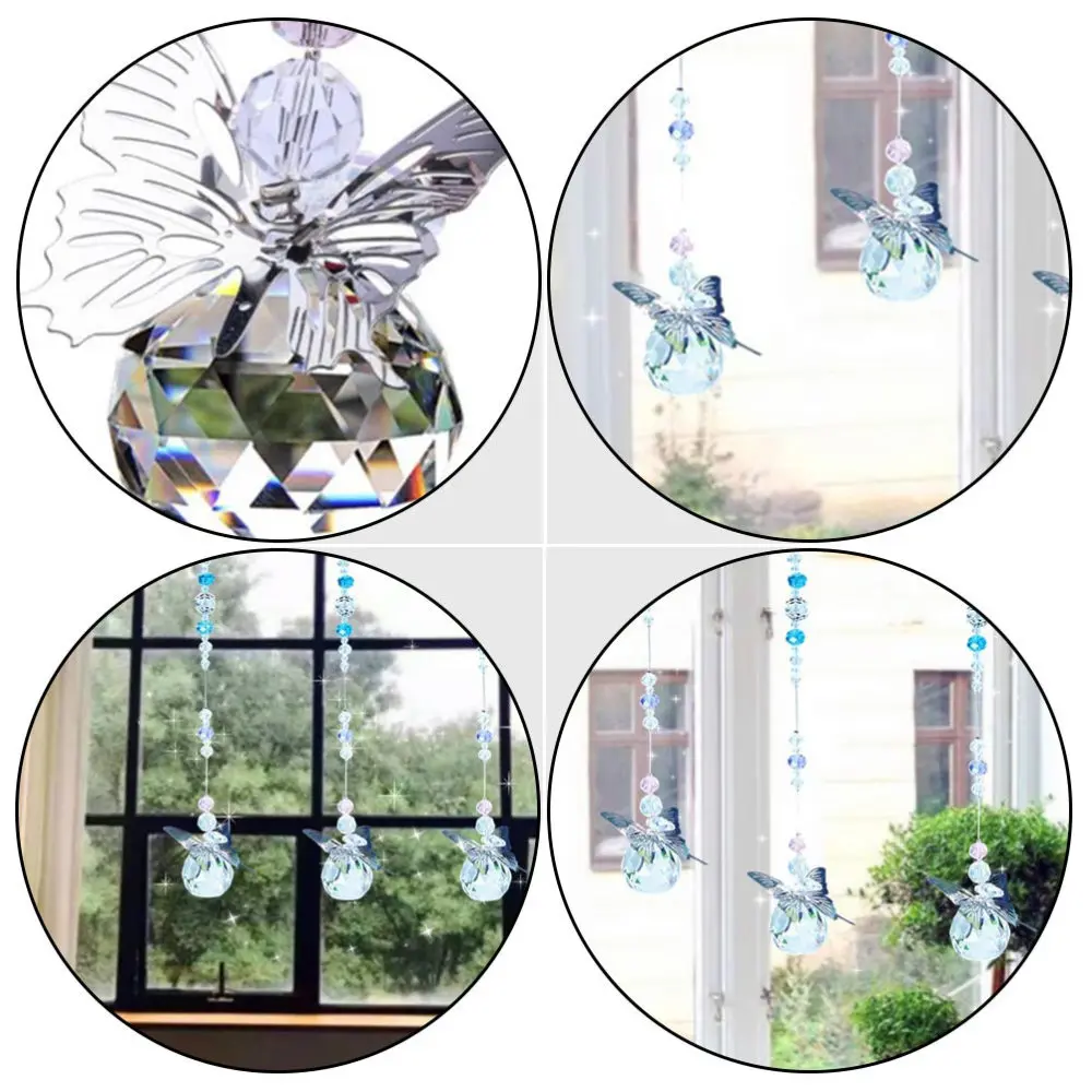 2Pcs Decorative Lamp Pendants Balcony Glass Pendants Window Pendant Ornaments 
2Pcs Decorative Lamp Pendants Balcony Glass Pendants Window Pendant Ornaments