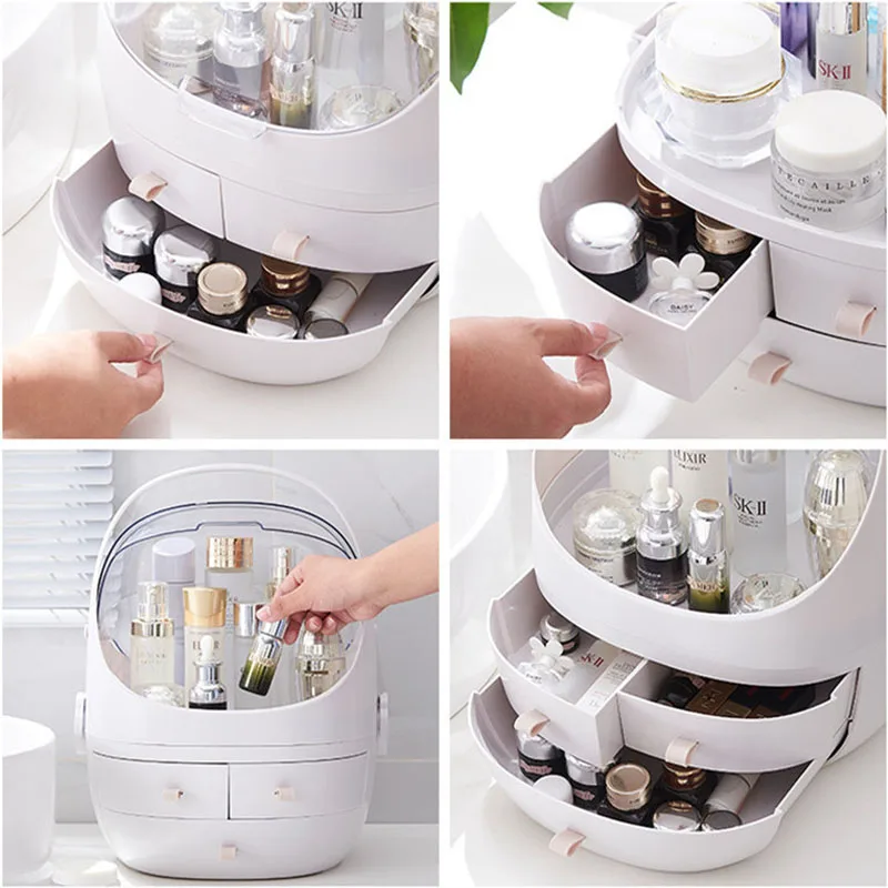 Women bathroom Large cosmetics storage box waterproof and dustproof bathroom makeup organizer skin care jewelry storage drawer
Women bathroom Large cosmetics storage box waterproof and dustproof bathroom makeup organizer skin care jewelry storage drawer