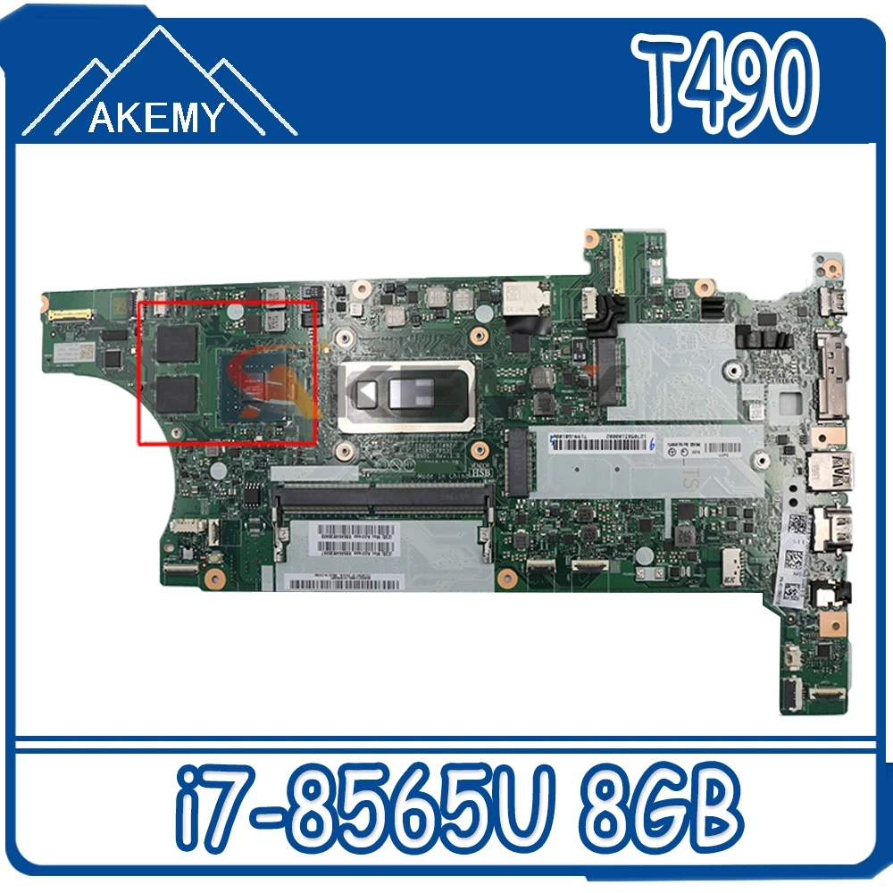 Lenovo Thinkpad T490 i7-8565U 8 Гб оперативной памяти Материнская плата ноутбука FRU 5B20W75943 5B20W75950 5B20W75971 02HK940 02HK26 01YT354 01YT338
Lenovo Thinkpad T490 i7-8565U 8 Гб оперативной памяти Материнская плата ноутбука FRU 5B20W75943 5B20W75950 5B20W75971 02HK940 02HK26 01YT354 01YT338
