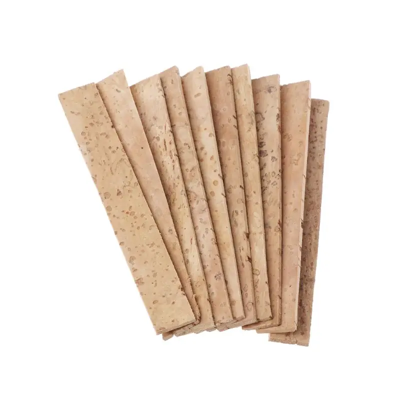 10pcs Clarinet Cork Bb Joint Corks Sheets For Saxophones Musical Instruments 81*11*2mm
10pcs Clarinet Cork Bb Joint Corks Sheets For Saxophones Musical Instruments 81*11*2mm