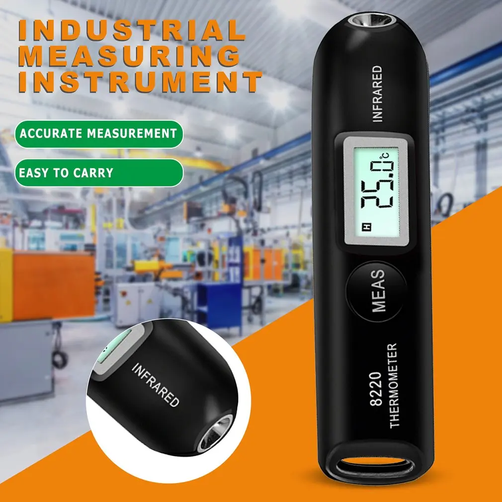 Mini Infrared Electronic Thermometer Portable Tools GM320S Portable Non-Contact Temperature Meter Home Office Temperature Meter
Mini Infrared Electronic Thermometer Portable Tools GM320S Portable Non-Contact Temperature Meter Home Office Temperature Meter