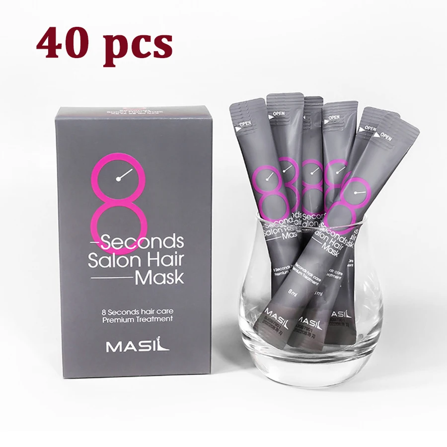 40pcs 8Seconds Salon Keratin Hair Mask Hair Care Premium Treatment Repairing Dry Damaged Hair Korean Hair Supple Hydration Cream
40pcs 8Seconds Salon Keratin Hair Mask Hair Care Premium Treatment Repairing Dry Damaged Hair Korean Hair Supple Hydration Cream