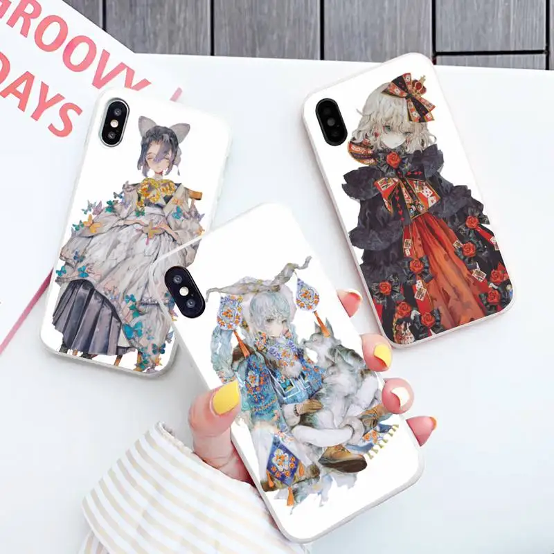 Cute and beautiful lolita Phone Case Candy Color for iPhone 6 6S 7 8 11 12 XS X SE 2020 XR mini pro Plus MAX funda Cartoon Capa
Cute and beautiful lolita Phone Case Candy Color for iPhone 6 6S 7 8 11 12 XS X SE 2020 XR mini pro Plus MAX funda Cartoon Capa