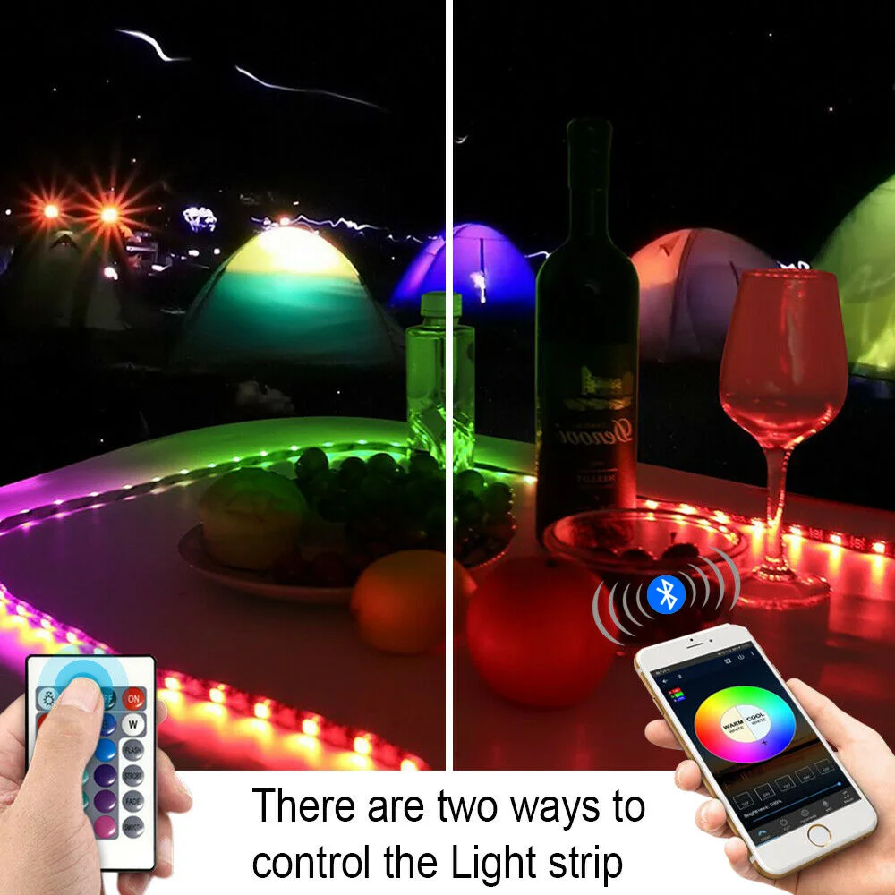 Bluetooth LED Strip Lights 20M RGB 5050 SMD Flexible Ribbon Waterproof RGB LED Light 5M 10M Tape Diode DC 12V Control
Bluetooth LED Strip Lights 20M RGB 5050 SMD Flexible Ribbon Waterproof RGB LED Light 5M 10M Tape Diode DC 12V Control