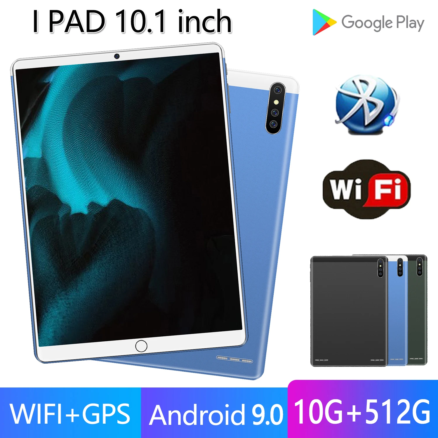 5G Wifi Tablets PC 10 Inch S13 Andriod 9.0 2560*1600 10 Core MTK6797 10GB RAM 512GB ROM Type-C GPS Wifi Support Game Google Play
5G Wifi Tablets PC 10 Inch S13 Andriod 9.0 2560*1600 10 Core MTK6797 10GB RAM 512GB ROM Type-C GPS Wifi Support Game Google Play