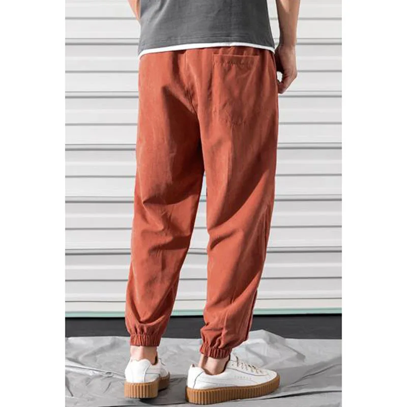 Men thin 2020 new arrival spring and autumn loose casual male ankle-length pants black gray red hot sale Korean style n27
Men thin 2020 new arrival spring and autumn loose casual male ankle-length pants black gray red hot sale Korean style n27