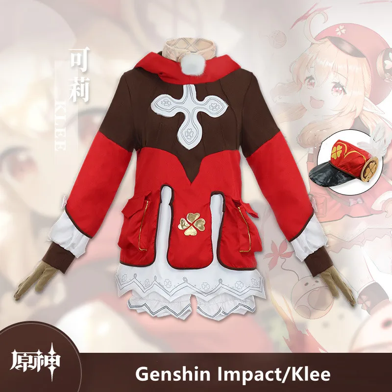 Костюм для косплея Game Genshin Impact Klee, парики, обувь, лоли, одежда для вечеринки, Униформа, женские костюмы на Хэллоуин, карнавал
Костюм для косплея Game Genshin Impact Klee, парики, обувь, лоли, одежда для вечеринки, Униформа, женские костюмы на Хэллоуин, карнавал