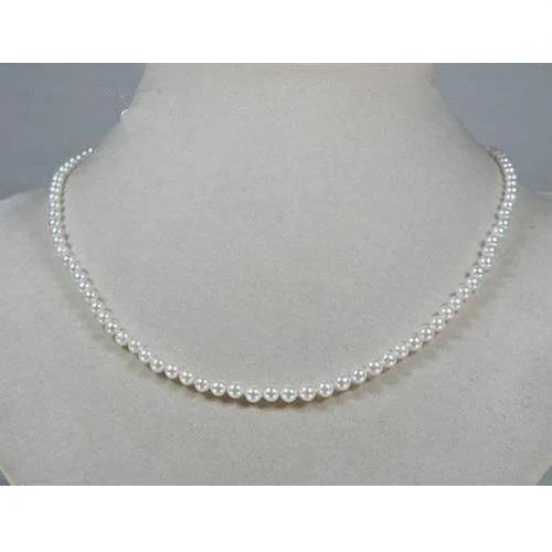 Unique Pearl Jewelry 4mm White Color Round Real Freshwater Pearl Necklace Gold Plated Clasp Fine Girl Gift Birthday Jewellery
Unique Pearl Jewelry 4mm White Color Round Real Freshwater Pearl Necklace Gold Plated Clasp Fine Girl Gift Birthday Jewellery