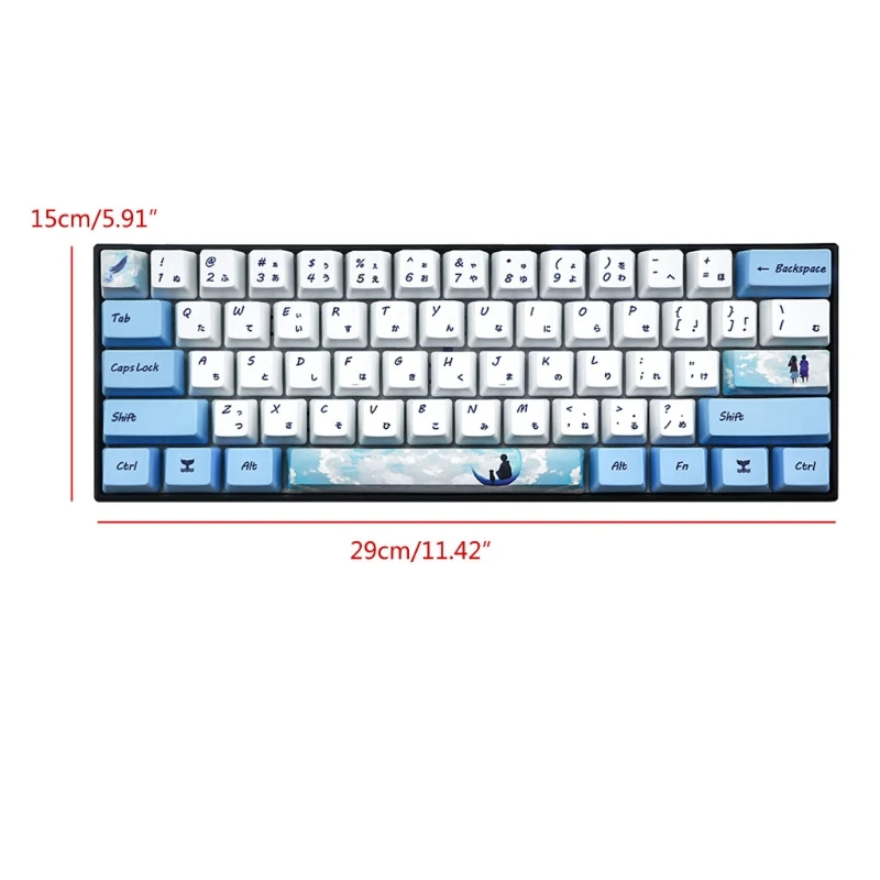 73 Key Dye Sublimation Keyboard Keycap PBT OEM Profile Keycap For GH60 GK61 GK64 
73 Key Dye Sublimation Keyboard Keycap PBT OEM Profile Keycap For GH60 GK61 GK64
