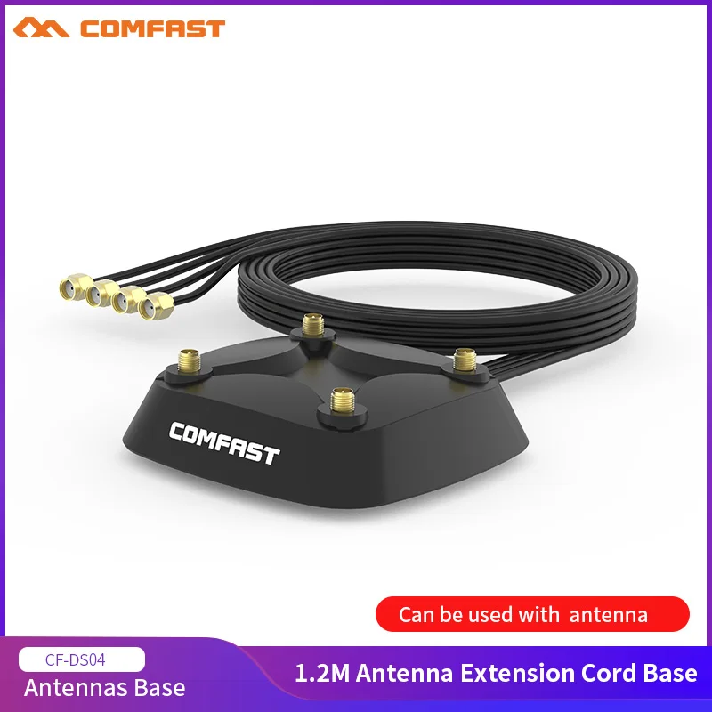 Wireless SMA Connector Strong Signal Antenna Cord Base High Gain 1.2M Antenna Extension Cable Booster for PCI-E Network Card
Wireless SMA Connector Strong Signal Antenna Cord Base High Gain 1.2M Antenna Extension Cable Booster for PCI-E Network Card