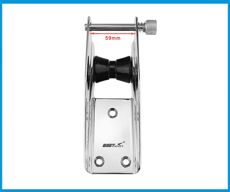 Stainless Steel 316 Heavy Bow Anchor Roller Fixed Anchor Fairlead Marine Boat Docking Nylon Roller Spring Loaded Pin Prevent
Stainless Steel 316 Heavy Bow Anchor Roller Fixed Anchor Fairlead Marine Boat Docking Nylon Roller Spring Loaded Pin Prevent