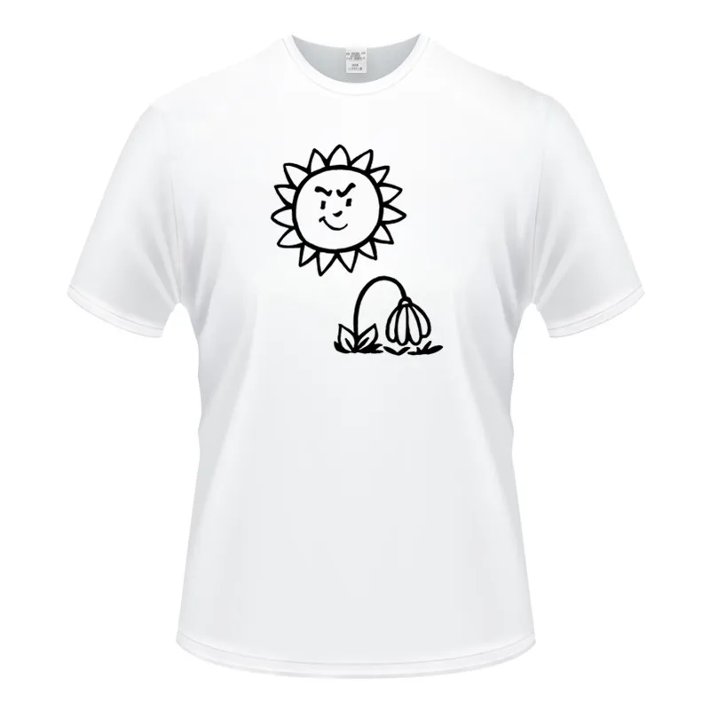 Summer Fashion Newest Men Round Collar Short Sleeve T-shirt Interesting Nifty Caricature Sun Artistic Delicate Nice Man T-Shirt
Summer Fashion Newest Men Round Collar Short Sleeve T-shirt Interesting Nifty Caricature Sun Artistic Delicate Nice Man T-Shirt
