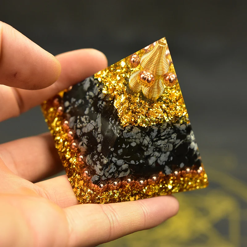 Reiki Orgonite Energy Orgon Pyramid Gathering Fortune Helping Soothe the soul Chakra Resin Decorative Craft Jewelry Cube
Reiki Orgonite Energy Orgon Pyramid Gathering Fortune Helping Soothe the soul Chakra Resin Decorative Craft Jewelry Cube