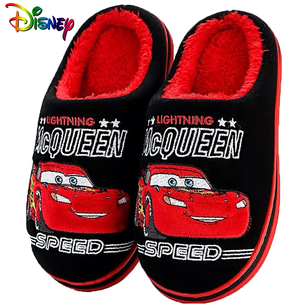Disney Big Children Cartoon Lightning Mcqueen Cotton Slippers Teenagers Winter Fleeces Keep Warm Breathable Shoes For Kids 2021
Disney Big Children Cartoon Lightning Mcqueen Cotton Slippers Teenagers Winter Fleeces Keep Warm Breathable Shoes For Kids 2021