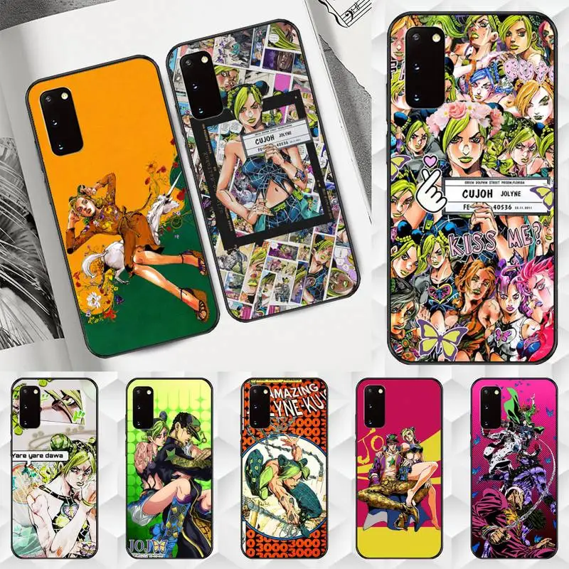 Jolyne Cujoh JOJO Stone Ocean Phone Case For Samsung A71 A80 A91 A01 A02 A11 A12 A21 A31 A32 A20E Cover Coque
Jolyne Cujoh JOJO Stone Ocean Phone Case For Samsung A71 A80 A91 A01 A02 A11 A12 A21 A31 A32 A20E Cover Coque