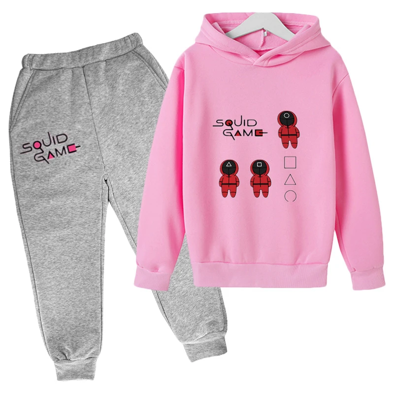 Children Clothes Girl Squid Game Contest Suit Costumes Christmas Gift For Kids Casual Hooded Sweatshirts Boy/Girls Suit
Children Clothes Girl Squid Game Contest Suit Costumes Christmas Gift For Kids Casual Hooded Sweatshirts Boy/Girls Suit