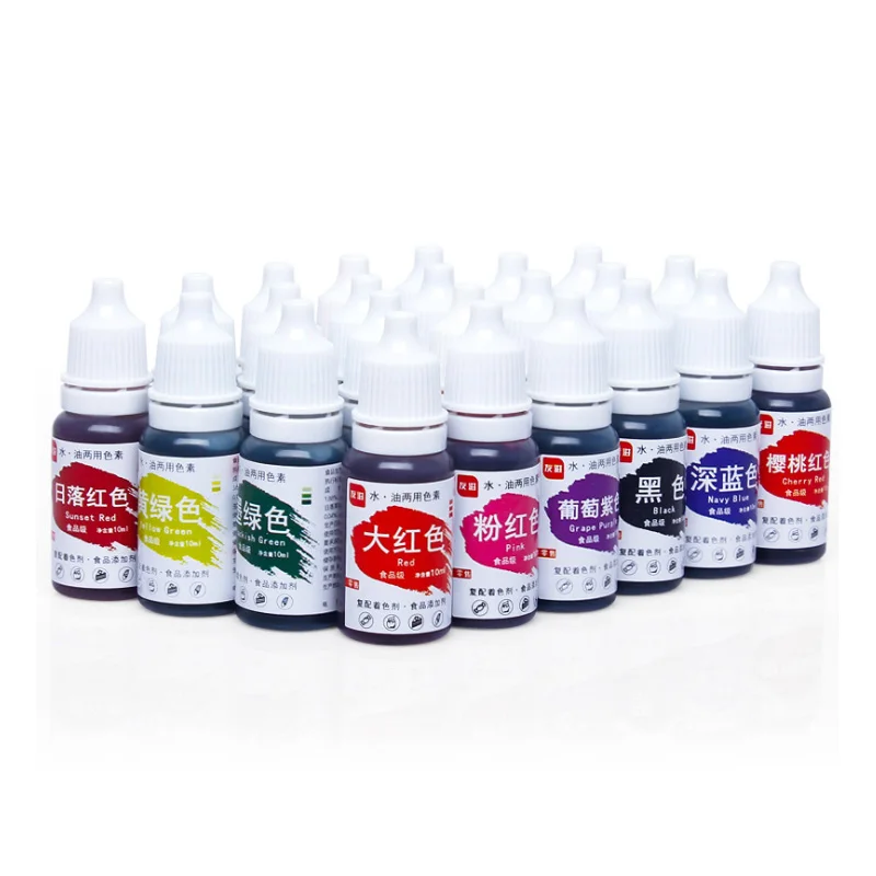 4Pcs 10ML/Bottle Cream Cake Food Coloring Ingredients Fondant Baking Cake Edible Color Pigment DIY Pastry Cake Decorating Tools 
4Pcs 10ML/Bottle Cream Cake Food Coloring Ingredients Fondant Baking Cake Edible Color Pigment DIY Pastry Cake Decorating Tools
