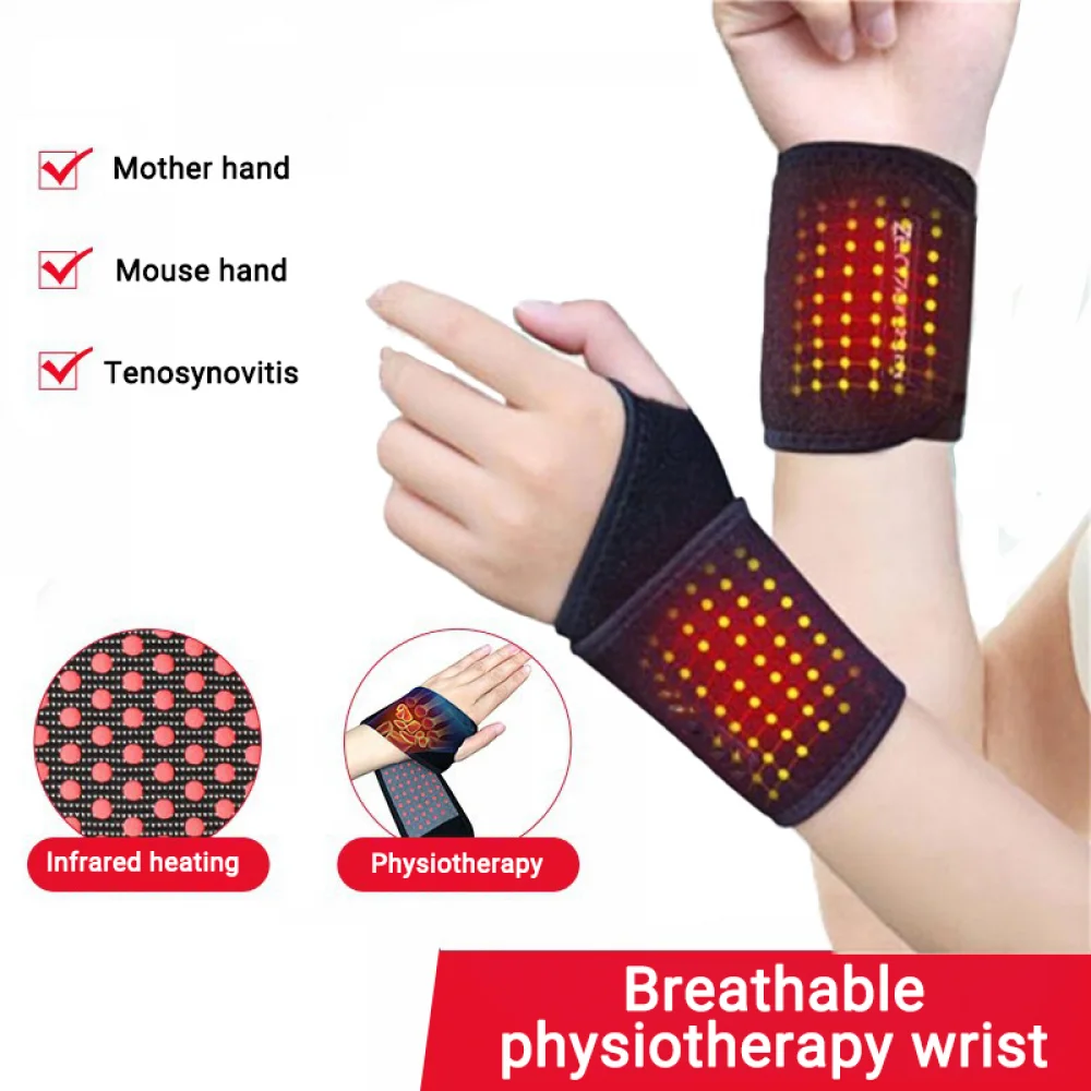 1pc Magnetic Therapy Self-Heating Wrist Support Brace Wrap Heated Hand Warmer Compression Pain Relief Wristband Belt
1pc Magnetic Therapy Self-Heating Wrist Support Brace Wrap Heated Hand Warmer Compression Pain Relief Wristband Belt