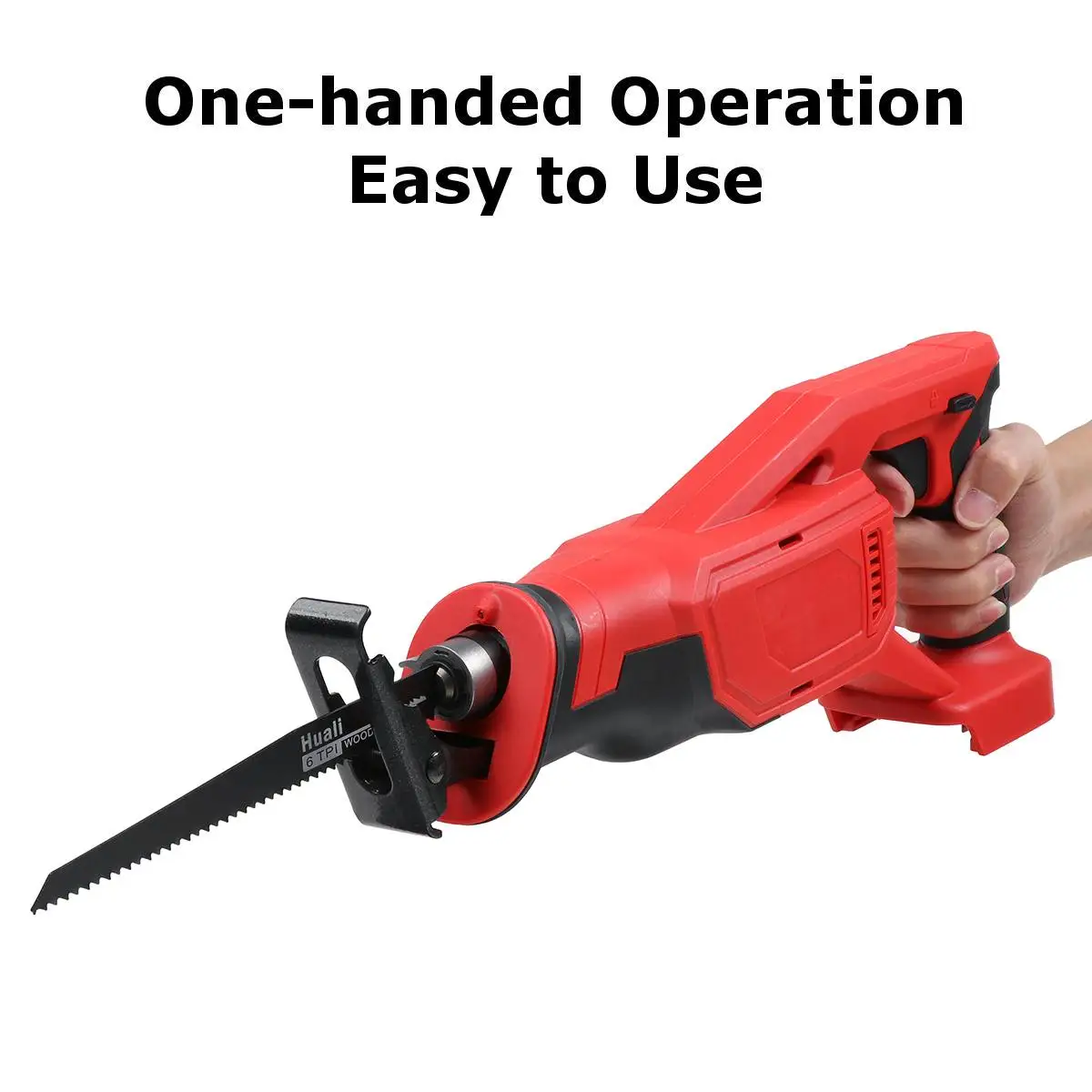 20V Cordless Lithium Battery Reciprocating Saw Wood Metal Cutting Saw Saber Saw Portable Electric Saw Rechargeable Power Tool
20V Cordless Lithium Battery Reciprocating Saw Wood Metal Cutting Saw Saber Saw Portable Electric Saw Rechargeable Power Tool