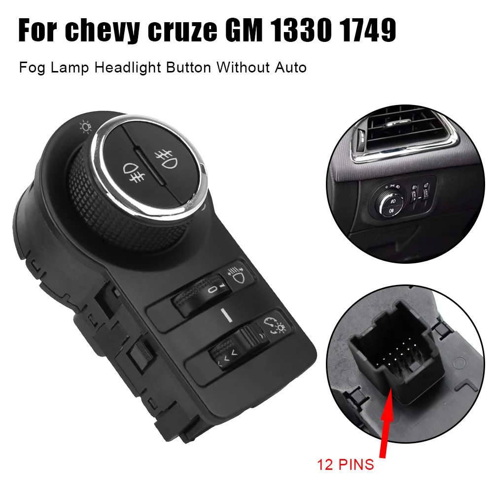 Кнопка управления противотуманной фары для Chevrolet Cruze J300 1,4 1,6 1,7 Chevy, Черная
Кнопка управления противотуманной фары для Chevrolet Cruze J300 1,4 1,6 1,7 Chevy, Черная