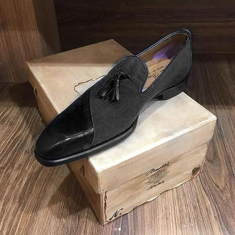 Men's Fashion Spring and Autumn Pointed Toe Splicing Tassel Slippers with Breathable Casual PU Leather Shoes Mens Shoes YX110
Men's Fashion Spring and Autumn Pointed Toe Splicing Tassel Slippers with Breathable Casual PU Leather Shoes Mens Shoes YX110