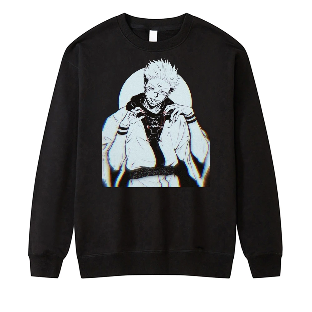 Jujutsu Kaisen Gojo Satoru Yuji Sukuna Japan Anime Autumn Winter Men Simple Print Hoodies Hip Hop Clothes Man Fashion Sweatshirt
Jujutsu Kaisen Gojo Satoru Yuji Sukuna Japan Anime Autumn Winter Men Simple Print Hoodies Hip Hop Clothes Man Fashion Sweatshirt