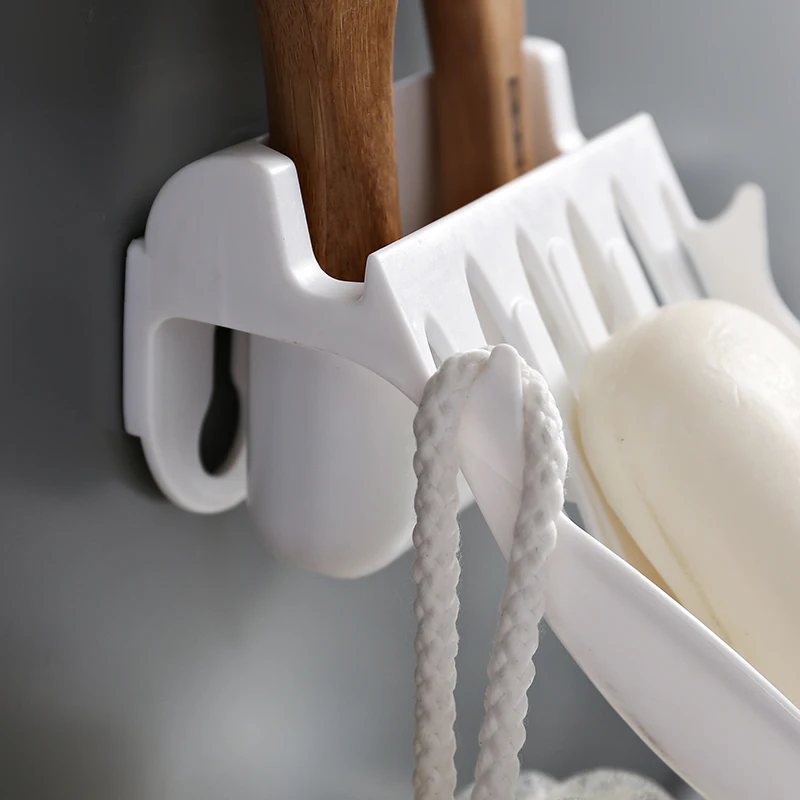 Xiaogui Soap Rack Perforated Portable Box Toilet Hanging Wall Asphalt Simple Plastic
Xiaogui Soap Rack Perforated Portable Box Toilet Hanging Wall Asphalt Simple Plastic