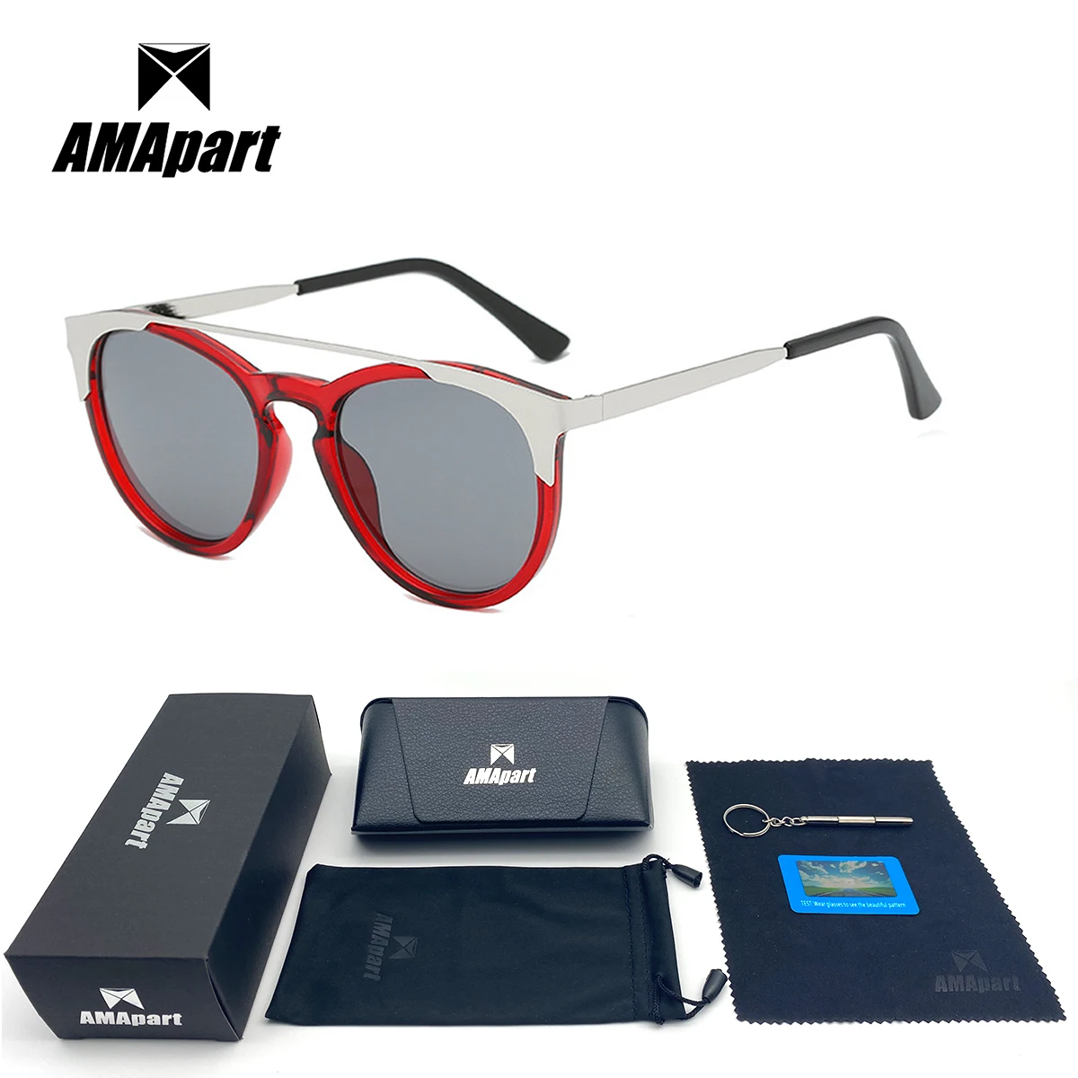 AMApart High Quality Polarized Sunglasses For Men Women Driving Fishing Sports Outdoors UV400 Protection Anti-Glare
AMApart High Quality Polarized Sunglasses For Men Women Driving Fishing Sports Outdoors UV400 Protection Anti-Glare