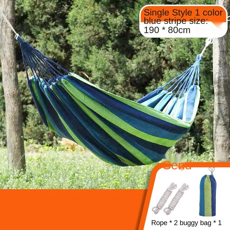 Camping Hammock Portable Color Canvas Patio Balancoire Garden Anti-rollover Chair Equipment Hamaca Playa Outdoor Furniture
Camping Hammock Portable Color Canvas Patio Balancoire Garden Anti-rollover Chair Equipment Hamaca Playa Outdoor Furniture