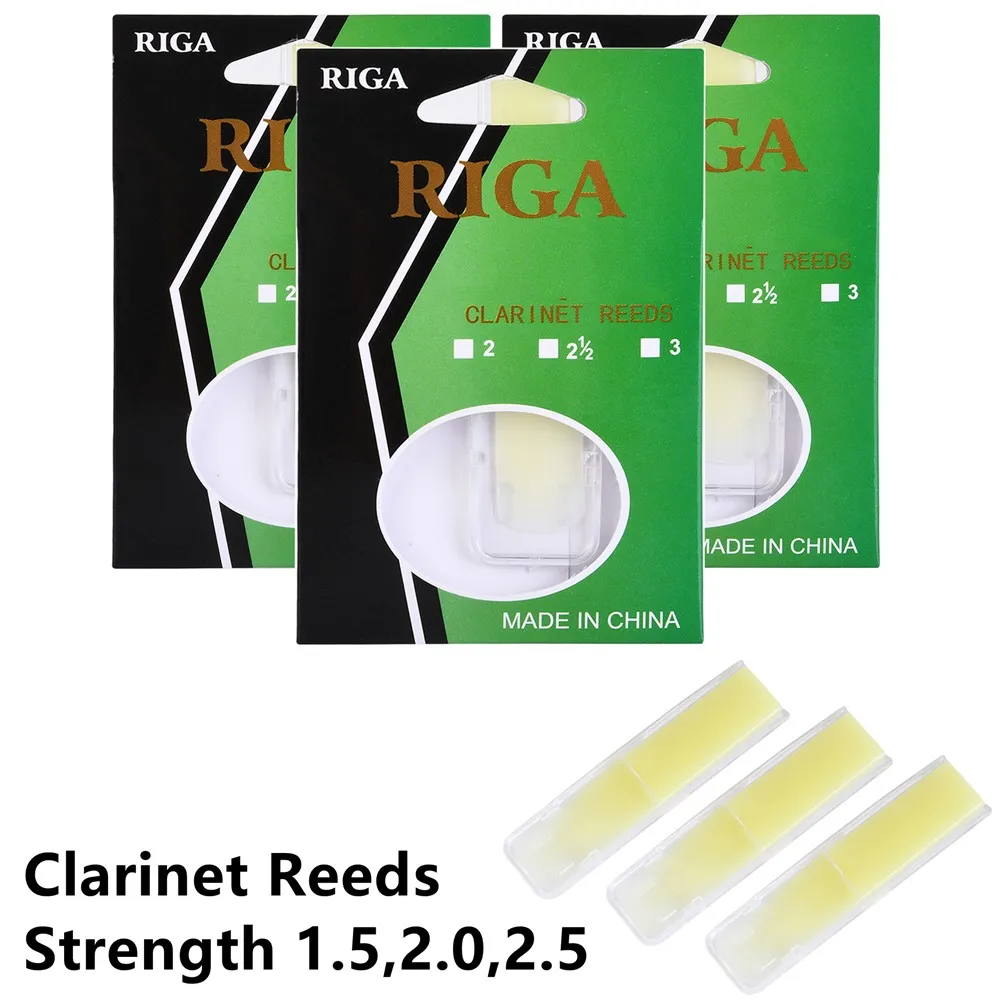 3-Pack Alto Saxophone Clarinet Resin Reeds Strength 1.5,2.0,2.5 U Shape With Accurate Cut Axophone Musical Instrument Accessory
3-Pack Alto Saxophone Clarinet Resin Reeds Strength 1.5,2.0,2.5 U Shape With Accurate Cut Axophone Musical Instrument Accessory