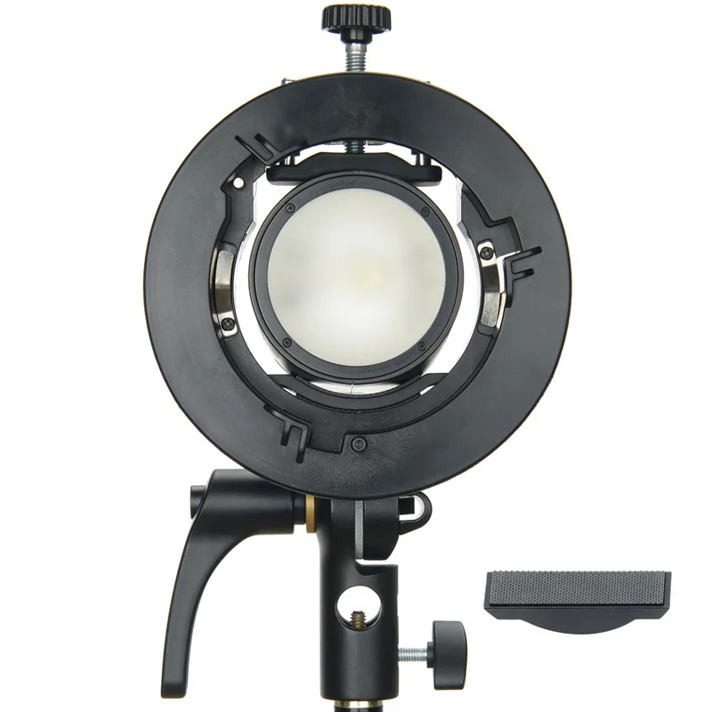 Складной держатель для вспышки s-типа Godox V1 V860II AD200 AD400PRO Speedlite Flash Snoot софтбокс