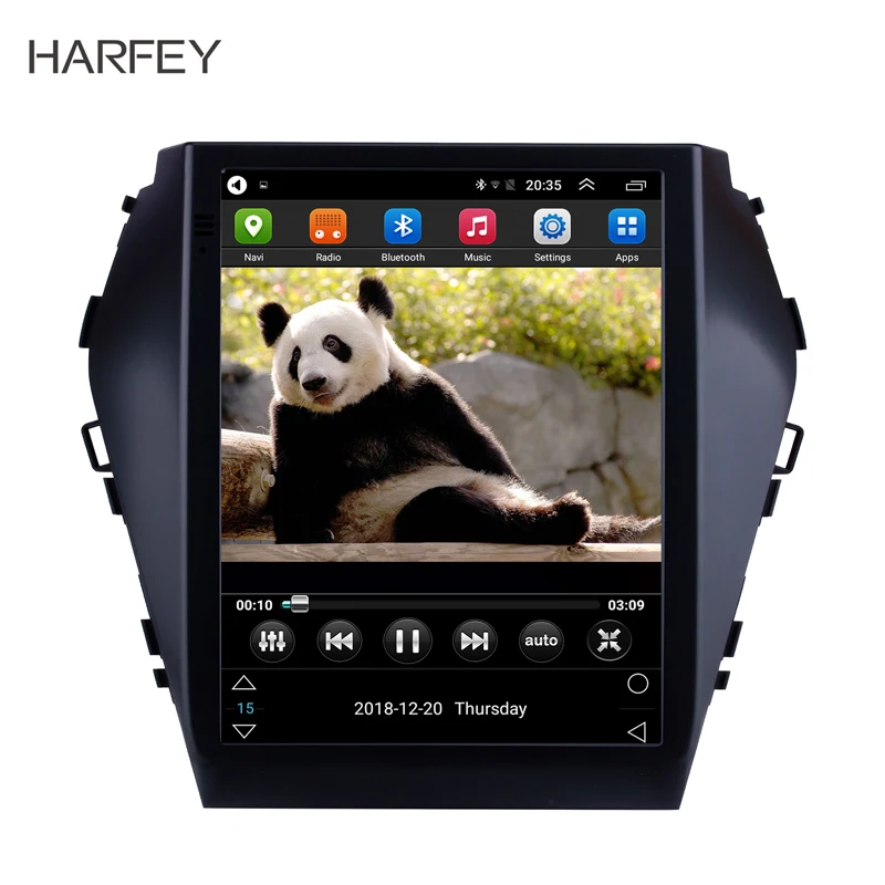 Harfey для 2015 2016 2017 Hyundai Santafe IX45 GPS навигация Android 9 1 радио цифровой ТВ головное