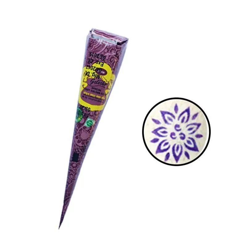New Indian Henna Tattoo Paste Cone Body Paint Temporary Paintbody Body Mehndi Tattoo Accessories Mehndi Sticker Paint Art H C6J8
New Indian Henna Tattoo Paste Cone Body Paint Temporary Paintbody Body Mehndi Tattoo Accessories Mehndi Sticker Paint Art H C6J8